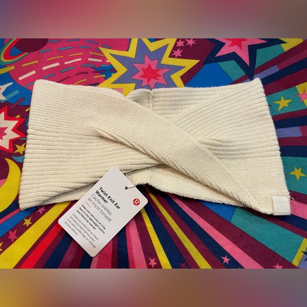Lululemon Twist Knit Ear Warmer